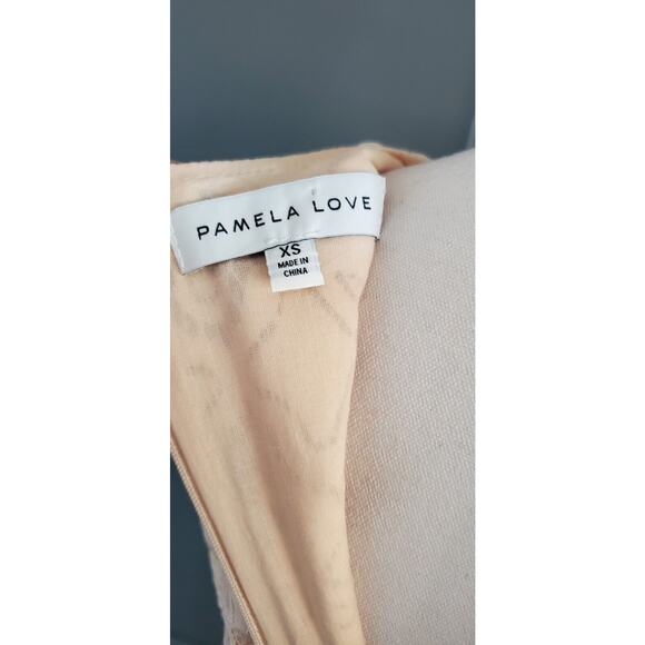 Pamela Love Antique Lace Dress w Pockets Midi Woven Cotton Cutout XS NWOT - Picture 10 of 11